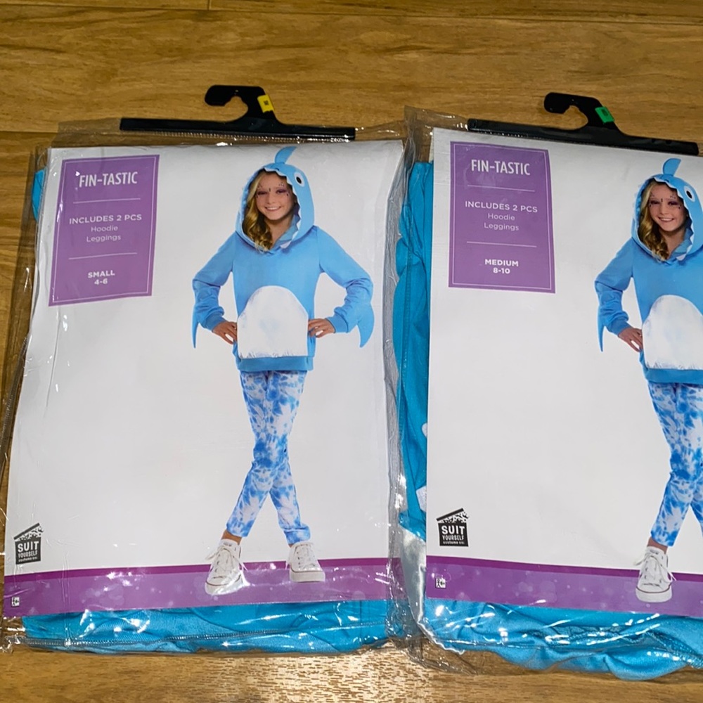 Girl’s Fin-Tastic Shark Costume